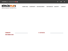 Tablet Screenshot of birlikflex.com